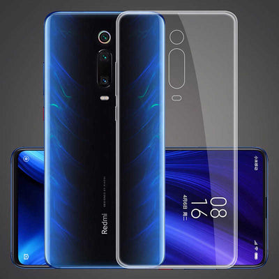 Xiaomi Mi 9T Kılıf Zore Süper Silikon Kapak Renksiz