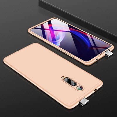 Xiaomi Mi 9T Kılıf Zore Ays Kapak Gold