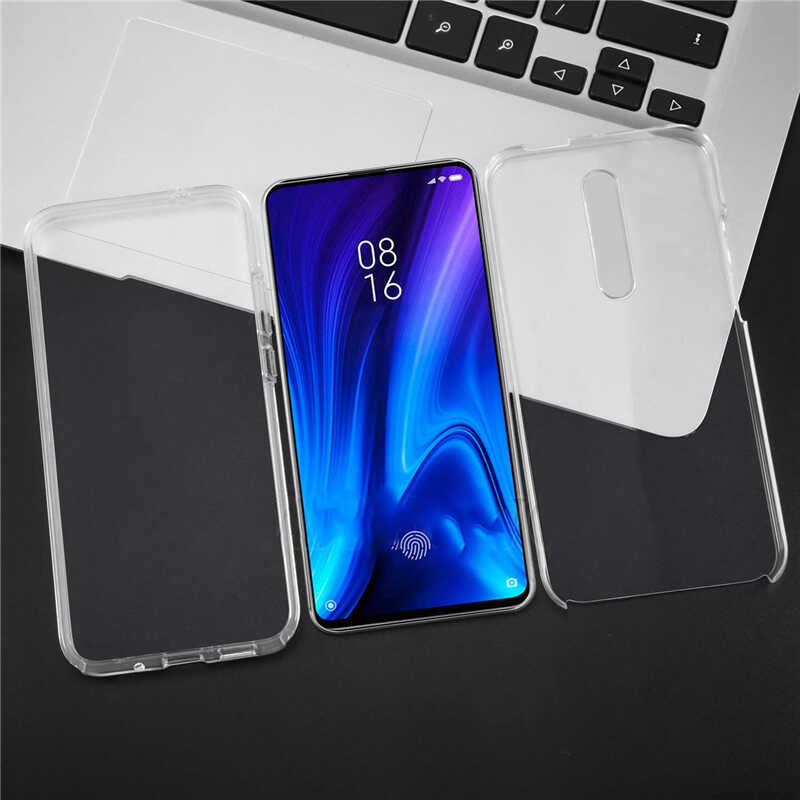 Xiaomi Mi 9T Kılıf Zore Enjoy Kapak Renksiz