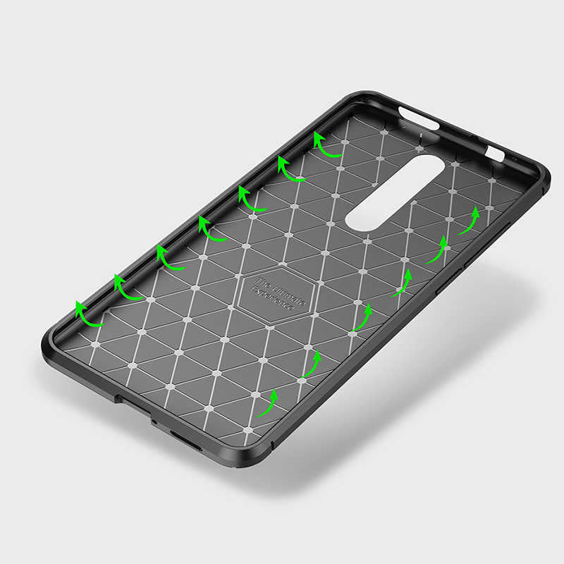 Xiaomi Mi 9T Kılıf Zore Negro Silikon Kapak Lacivert