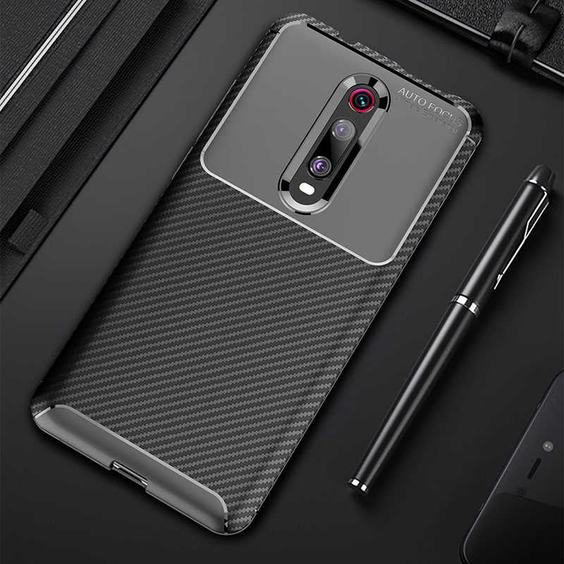 Xiaomi Mi 9T Kılıf Zore Negro Silikon Kapak Siyah