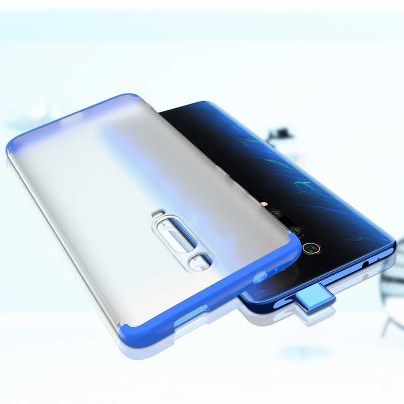 Xiaomi Mi 9T Kılıf Zore Nili Kapak Mavi