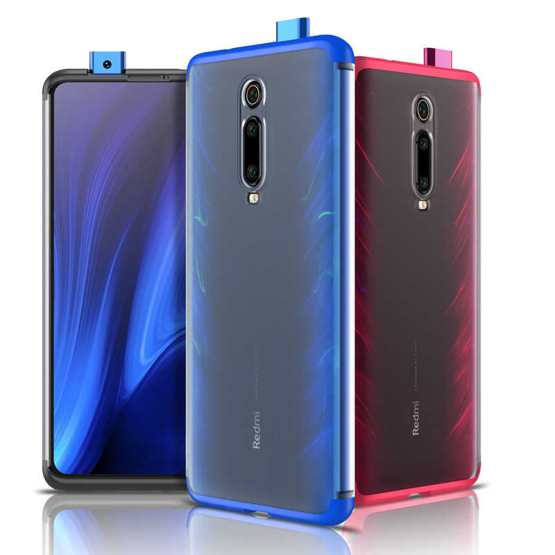 Xiaomi Mi 9T Kılıf Zore Nili Kapak Mavi