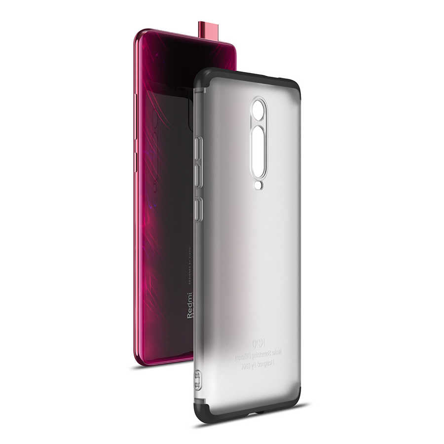Xiaomi Mi 9T Kılıf Zore Nili Kapak Siyah