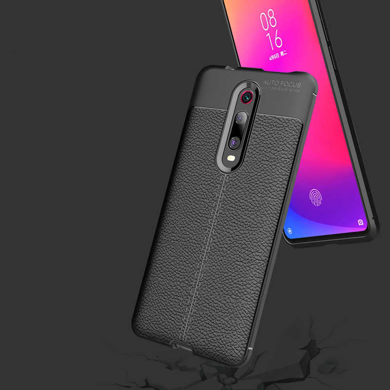 Xiaomi Mi 9T Kılıf Zore Niss Silikon Kapak Kırmızı