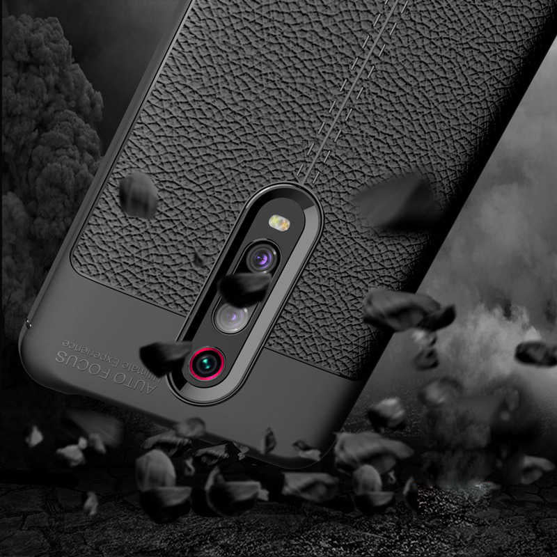 Xiaomi Mi 9T Kılıf Zore Niss Silikon Kapak Lacivert