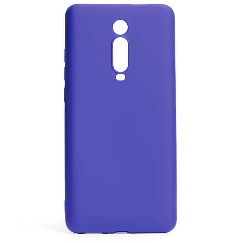 Xiaomi Mi 9T Kılıf Zore Premier Silikon Kapak Saks Mavi
