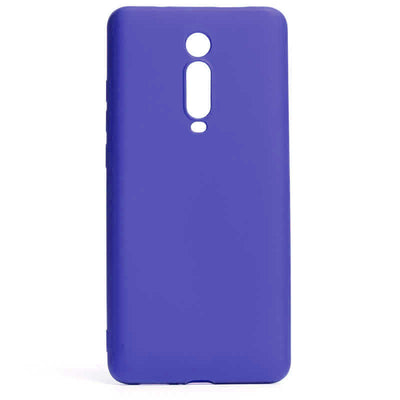 Xiaomi Mi 9T Kılıf Zore Premier Silikon Kapak Saks Mavi