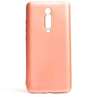 Xiaomi Mi 9T Kılıf Zore Premier Silikon Kapak Mürdüm