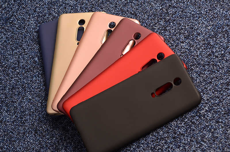 Xiaomi Mi 9T Kılıf Zore Premier Silikon Kapak Kırmızı
