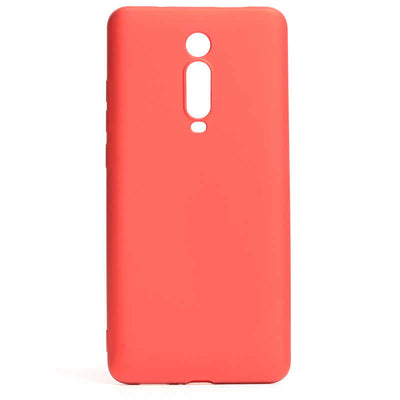 Xiaomi Mi 9T Kılıf Zore Premier Silikon Kapak Kırmızı