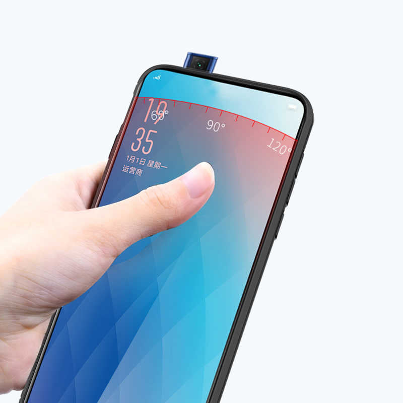 Xiaomi Mi 9T Kılıf Zore Ravel Silikon Kapak Siyah-Mavi