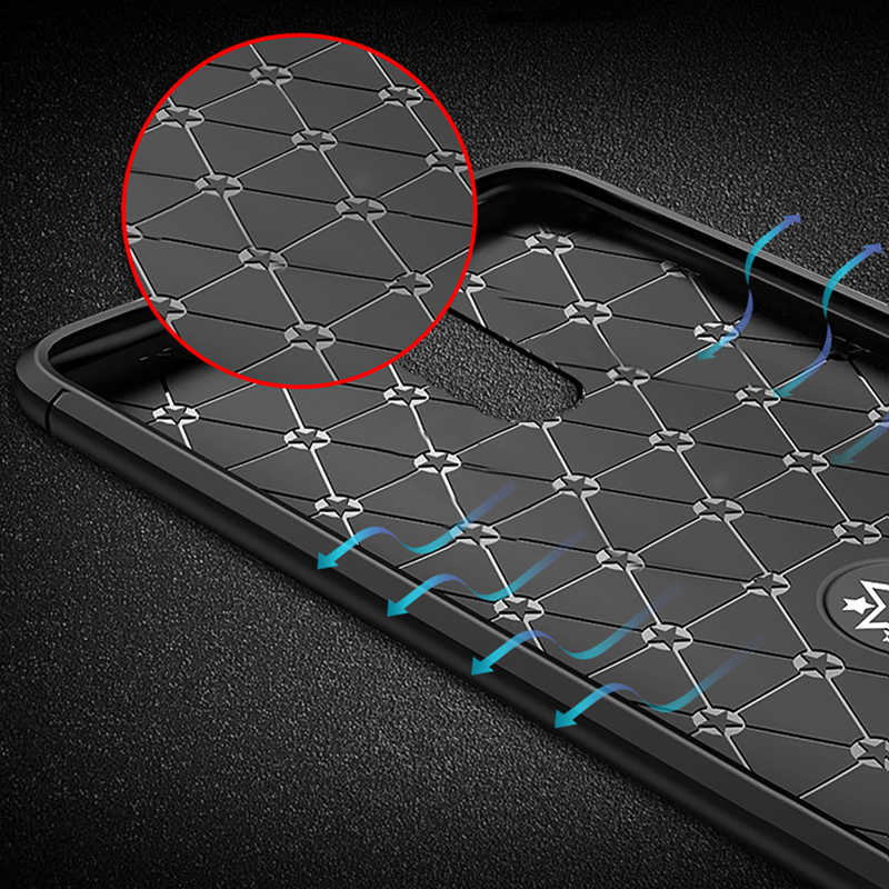 Xiaomi Mi 9T Kılıf Zore Ravel Silikon Kapak Mavi