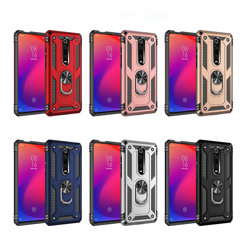 Xiaomi Mi 9T Kılıf Zore Vega Kapak Mavi