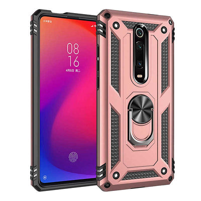 Xiaomi Mi 9T Kılıf Zore Vega Kapak Rose Gold