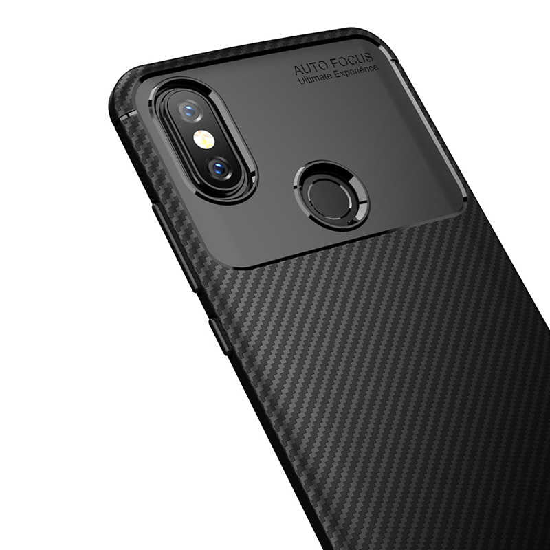 Xiaomi Mi A2 Lite Kılıf Zore Negro Silikon Kapak Kahverengi