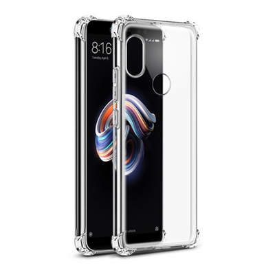 Xiaomi Mi A2 Lite Kılıf Zore Nitro Anti Shock Silikon Renksiz