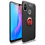 Xiaomi Mi A2 Lite Kılıf Zore Ravel Silikon Kapak Kırmızı
