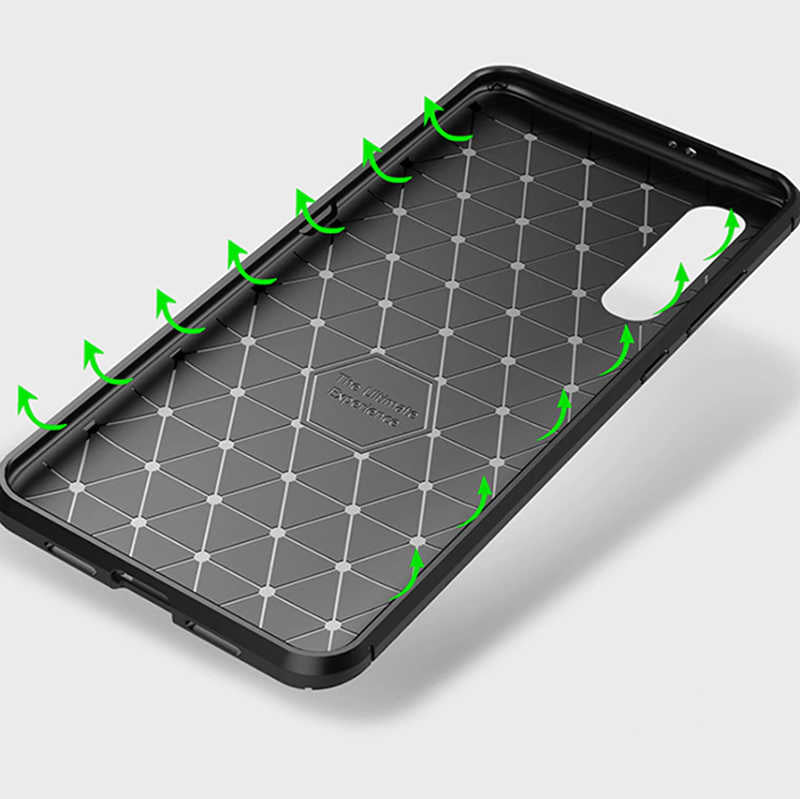 Xiaomi Mi A3 Kılıf Zore Negro Silikon Kapak Siyah