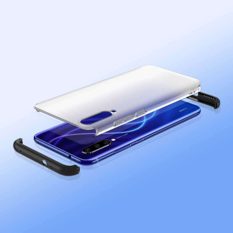 Xiaomi Mi A3 Kılıf Zore Nili Kapak Mavi