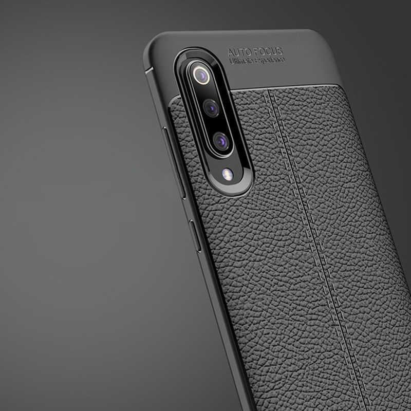 Xiaomi Mi A3 Kılıf Zore Niss Silikon Kapak Kırmızı