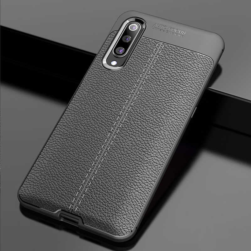Xiaomi Mi A3 Kılıf Zore Niss Silikon Kapak Lacivert