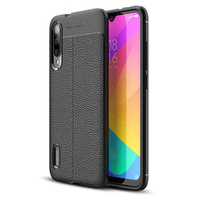 Xiaomi Mi A3 Kılıf Zore Niss Silikon Kapak Siyah