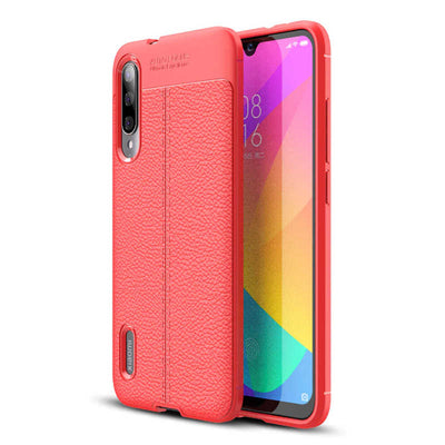 Xiaomi Mi A3 Kılıf Zore Niss Silikon Kapak Kırmızı