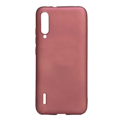 Xiaomi Mi A3 Kılıf Zore Premier Silikon Kapak Mürdüm
