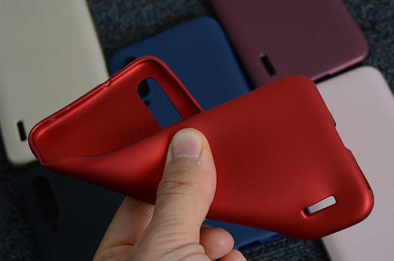 Xiaomi Mi A3 Kılıf Zore Premier Silikon Kapak Mürdüm