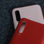 Xiaomi Mi A3 Kılıf Zore Premier Silikon Kapak Mürdüm