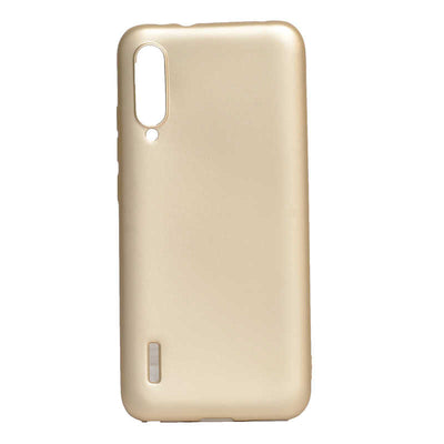 Xiaomi Mi A3 Kılıf Zore Premier Silikon Kapak Gold