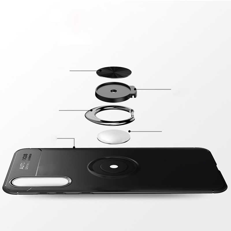 Xiaomi Mi A3 Kılıf Zore Ravel Silikon Kapak Kırmızı