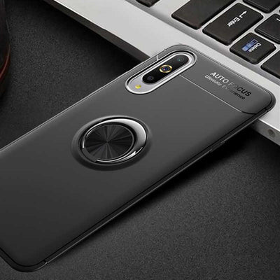 Xiaomi Mi A3 Kılıf Zore Ravel Silikon Kapak Siyah