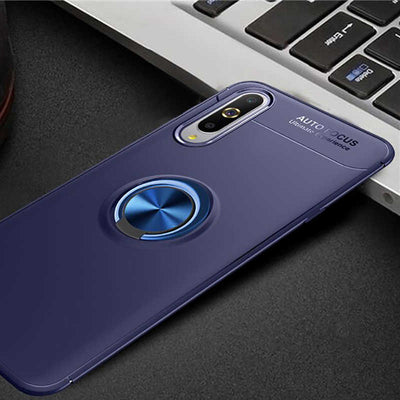 Xiaomi Mi A3 Kılıf Zore Ravel Silikon Kapak Mavi