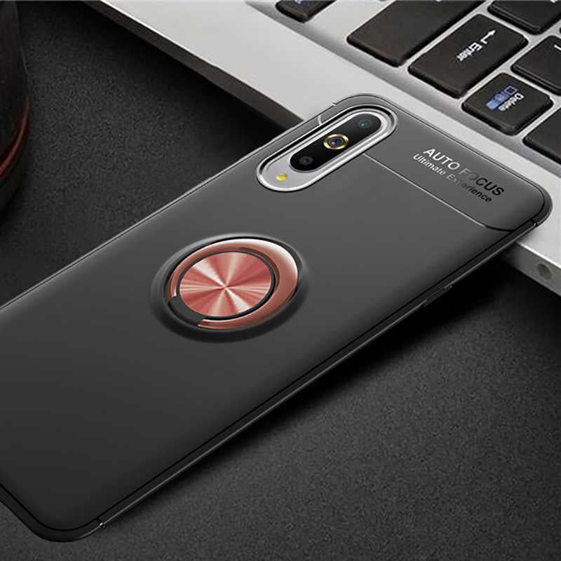 Xiaomi Mi A3 Kılıf Zore Ravel Silikon Kapak Siyah-Rose Gold