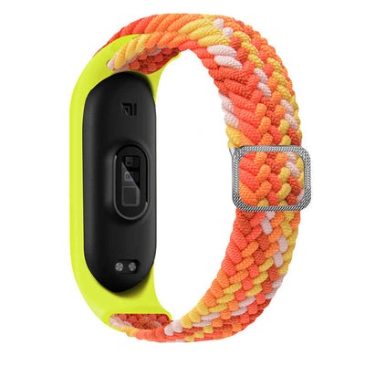 Xiaomi Mi Band 3 KRD-49 Örgü Kordon Colorful Orange