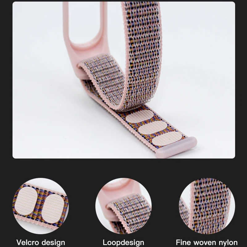 Xiaomi Mi Band 3 Zore KRD-03 Hasır Kordon NO2