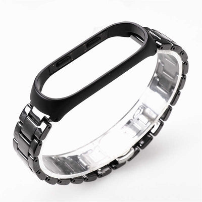 Xiaomi Mi Band 4 KRD-21 Metal Kordon Gümüş