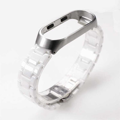 Xiaomi Mi Band 4 KRD-21 Metal Kordon Gümüş