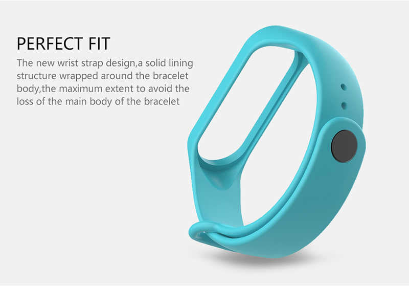 Xiaomi Mi Band 4 Silikon Kordon Pembe Açık