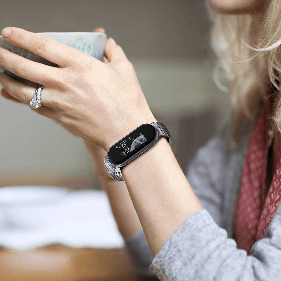 Xiaomi Mi Band 5 KRD-27 Silikon Kordon Pembe