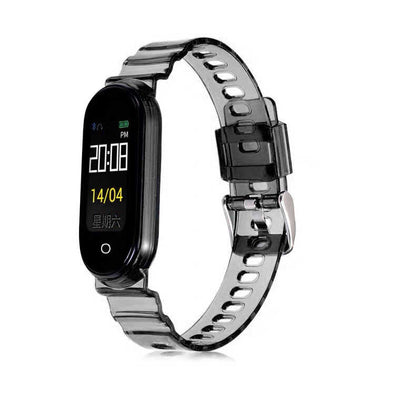 Xiaomi Mi Band 5 KRD-27 Silikon Kordon Siyah