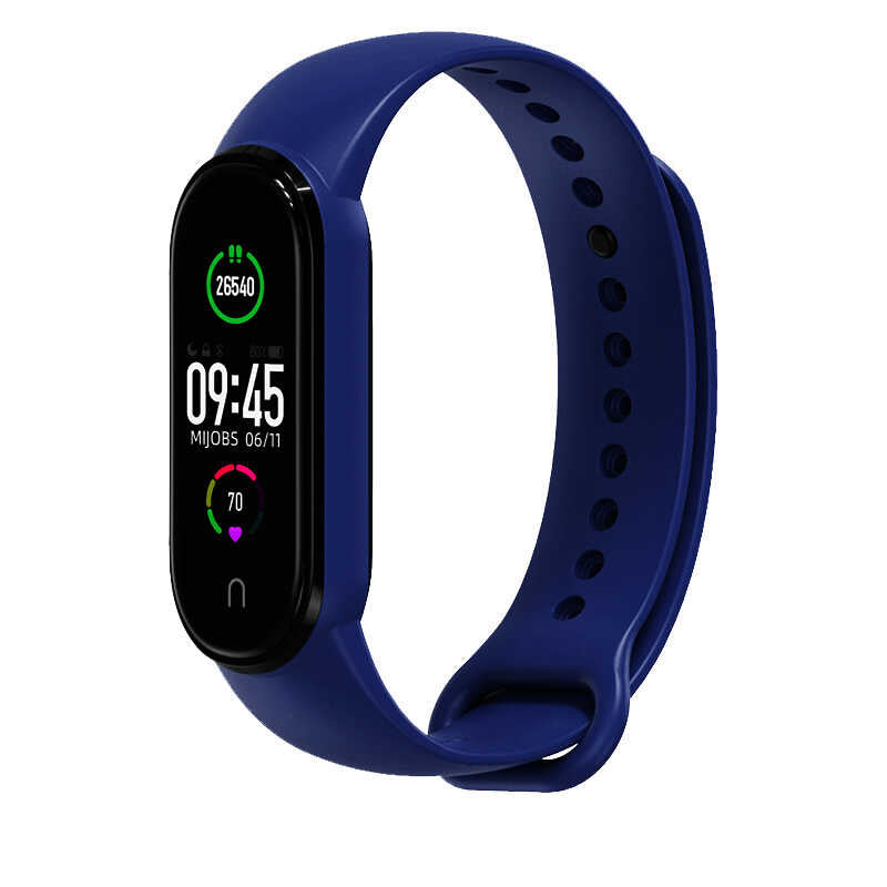 Xiaomi Mi Band 5 Zore Klasik Kordon NO1