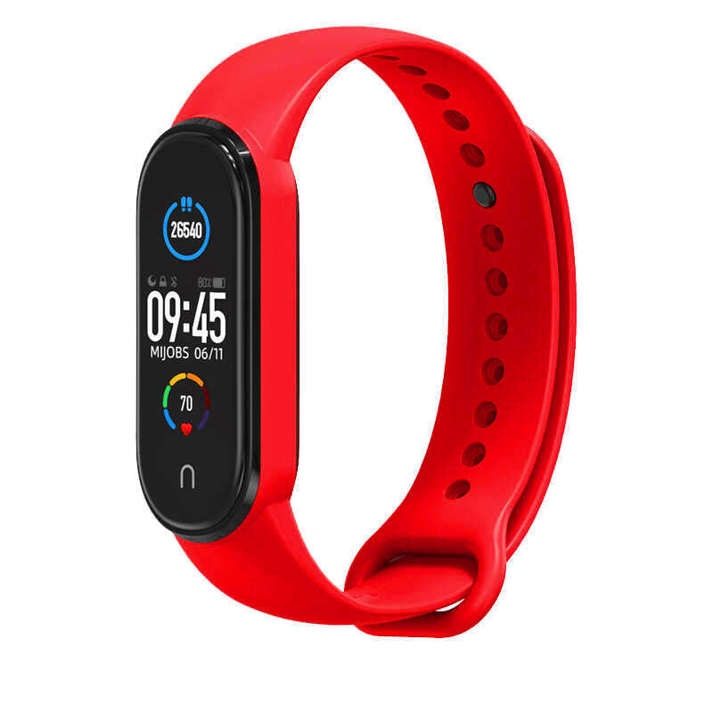 Xiaomi Mi Band 5 Zore Klasik Kordon NO21
