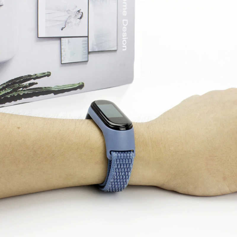 Xiaomi Mi Band 5 Zore KRD-03 Hasır Kordon NO24