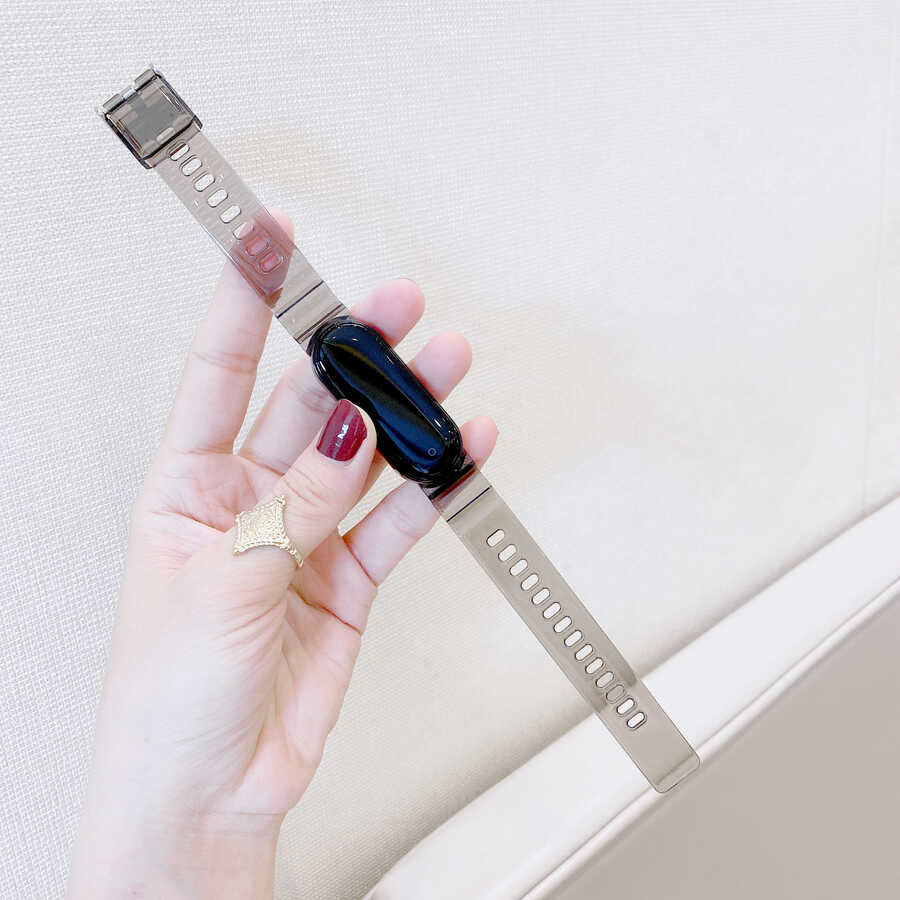 Xiaomi Mi Band 6 KRD-27 Silikon Kordon Pembe