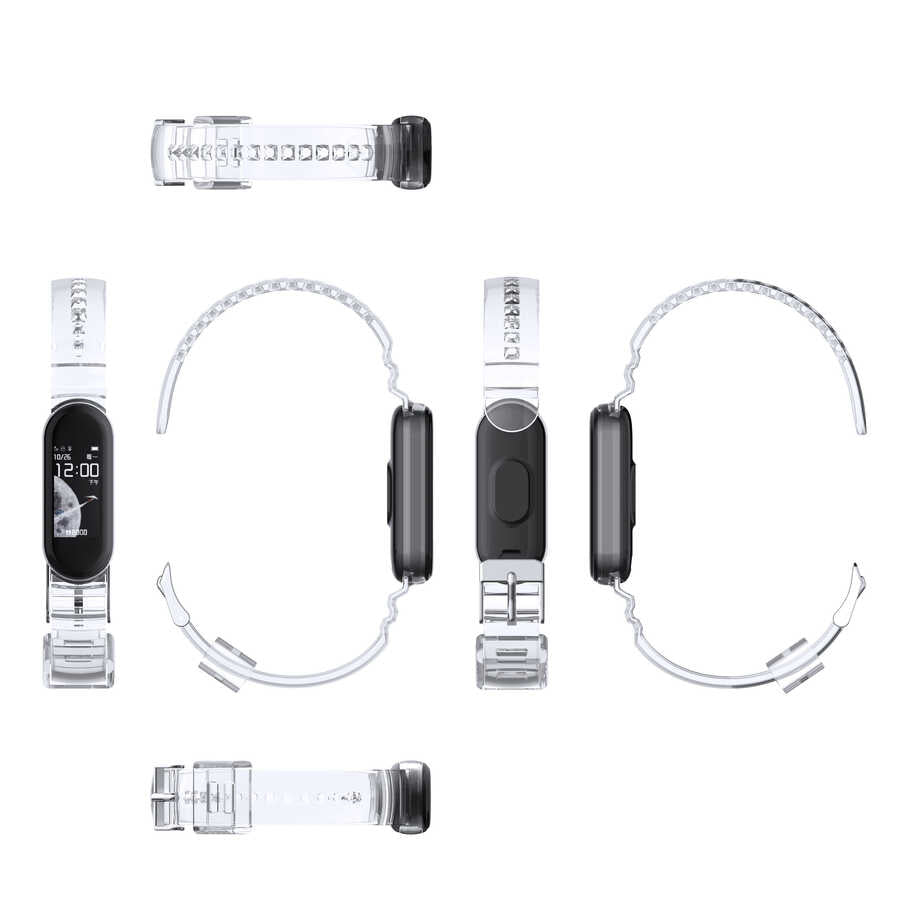 Xiaomi Mi Band 6 KRD-27 Silikon Kordon Yeşil