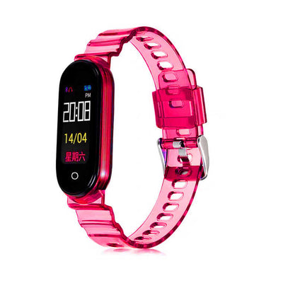 Xiaomi Mi Band 6 KRD-27 Silikon Kordon Pembe