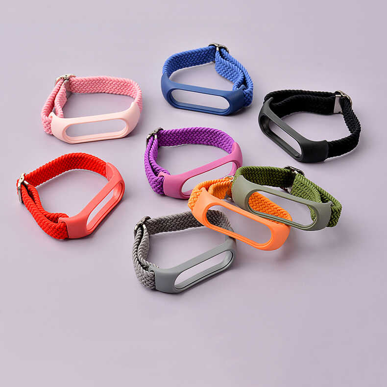 Xiaomi Mi Band 6 KRD-49 Örgü Kordon Mavi